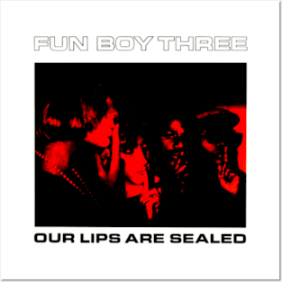 Our Lips Are Sealed New Wave Classic 1983 Waiting Posters and Art